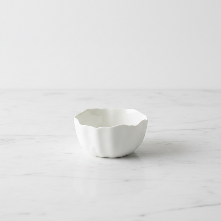 Bricard Angles white-snack skål 6 - stk