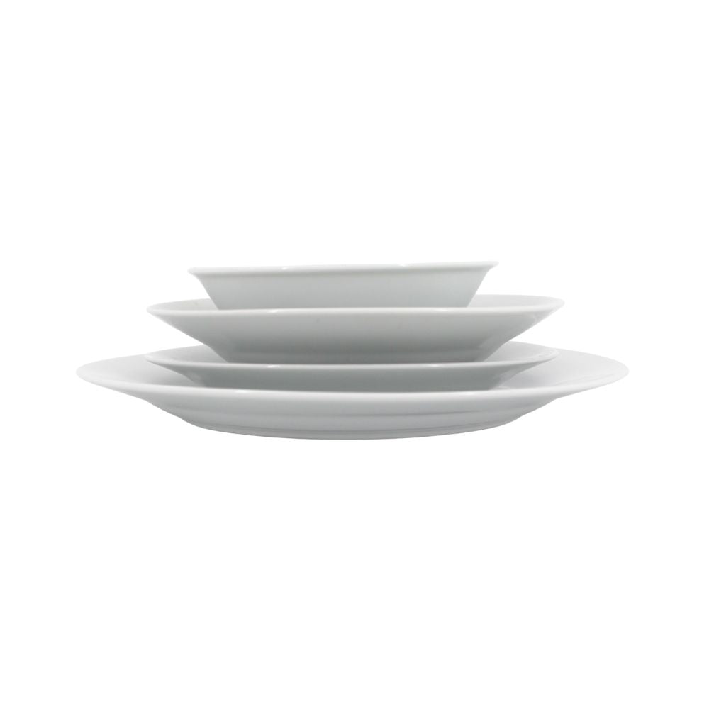 Die Weisse Rose – Bianco Classico Porcelæn Tafelservice 24 dele til 6 personer