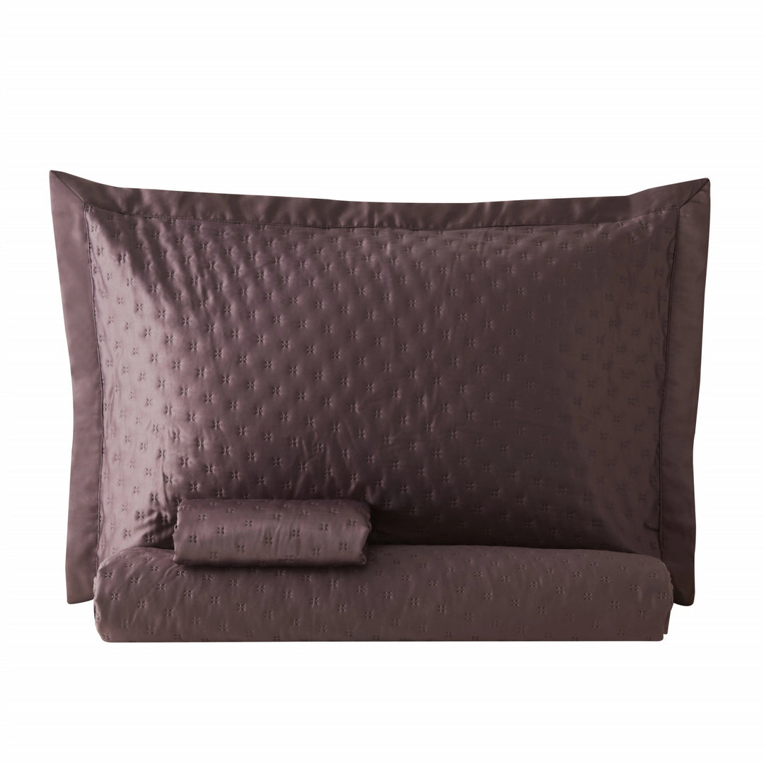 Karaca Home Alice Dobbeltseng-Overtræk – Mørklilla (Murdum)