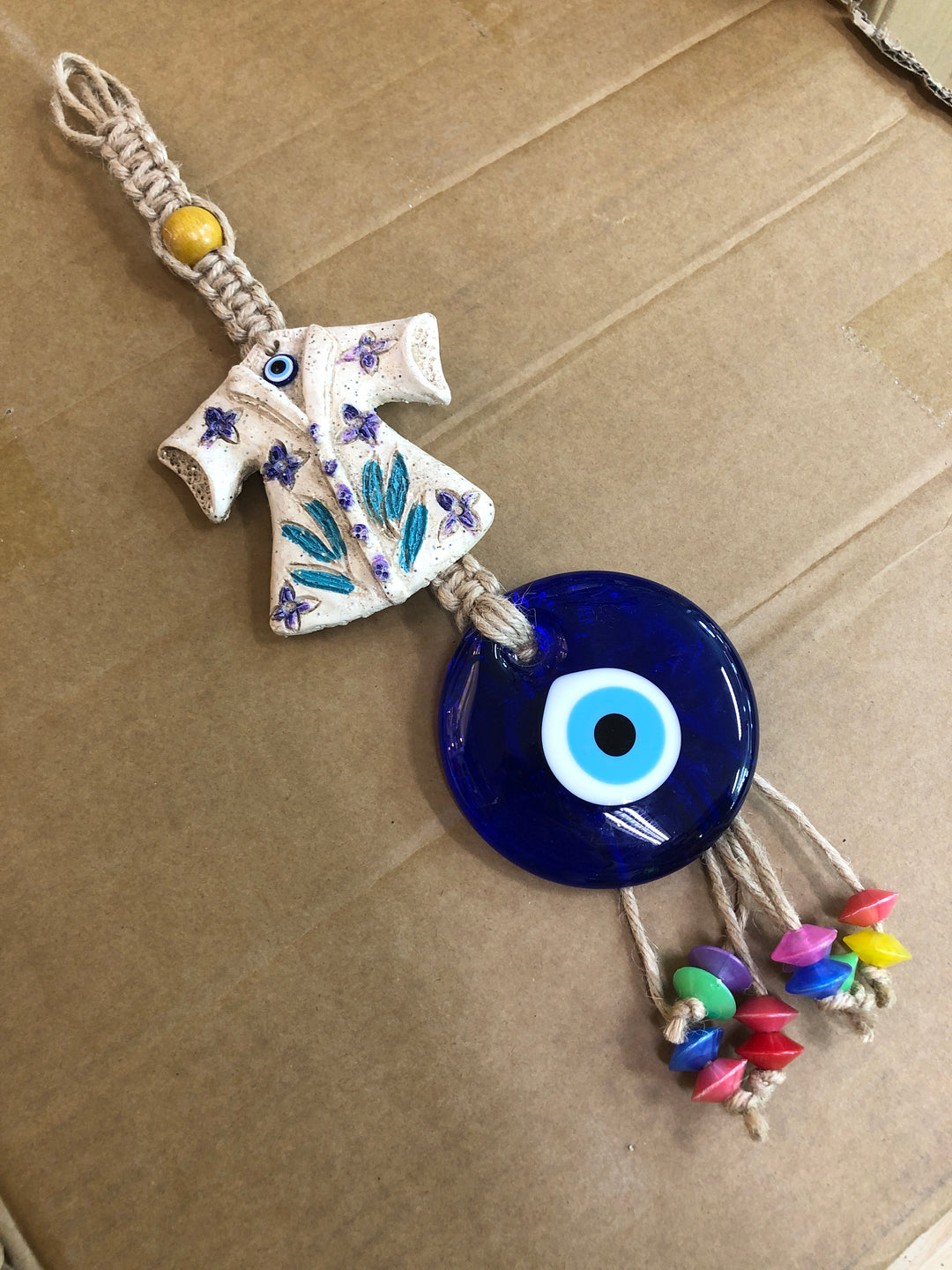 Onde Øje Amulet 8x37 cm