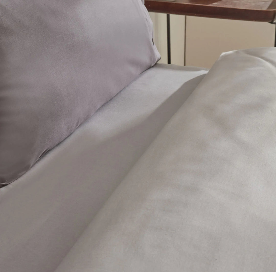 Karaca Home Basis 100 % bomuld dobbeltseng-sengesæt – Antracit