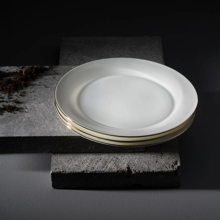Karaca X Sarıyer Design Vortex Fine Pearl Porcelænssæt 28-dele 6-personer – Guld