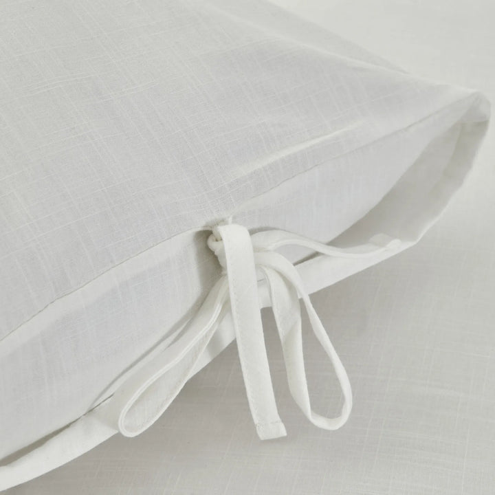 Karaca Home 4 Element Hvid 100 % Bomuld Sengetøj Dobbeltsæt – Hava