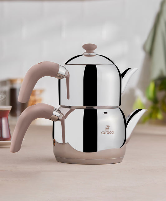 Karaca Edge Mini Tekande-sæt med induktionsbund – Rose