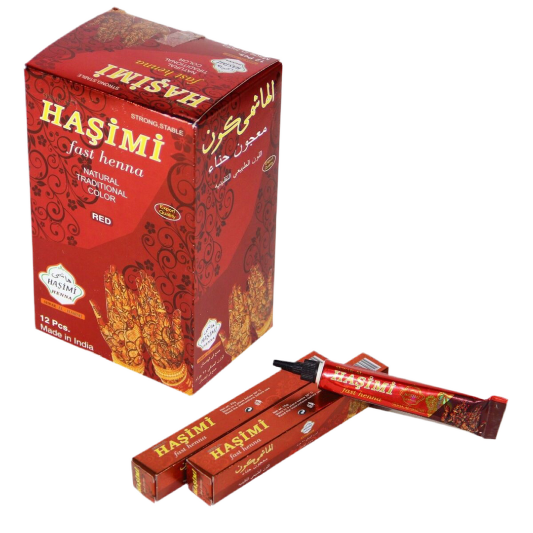 Rød Henna på Tube fra Hasimi 25 gram