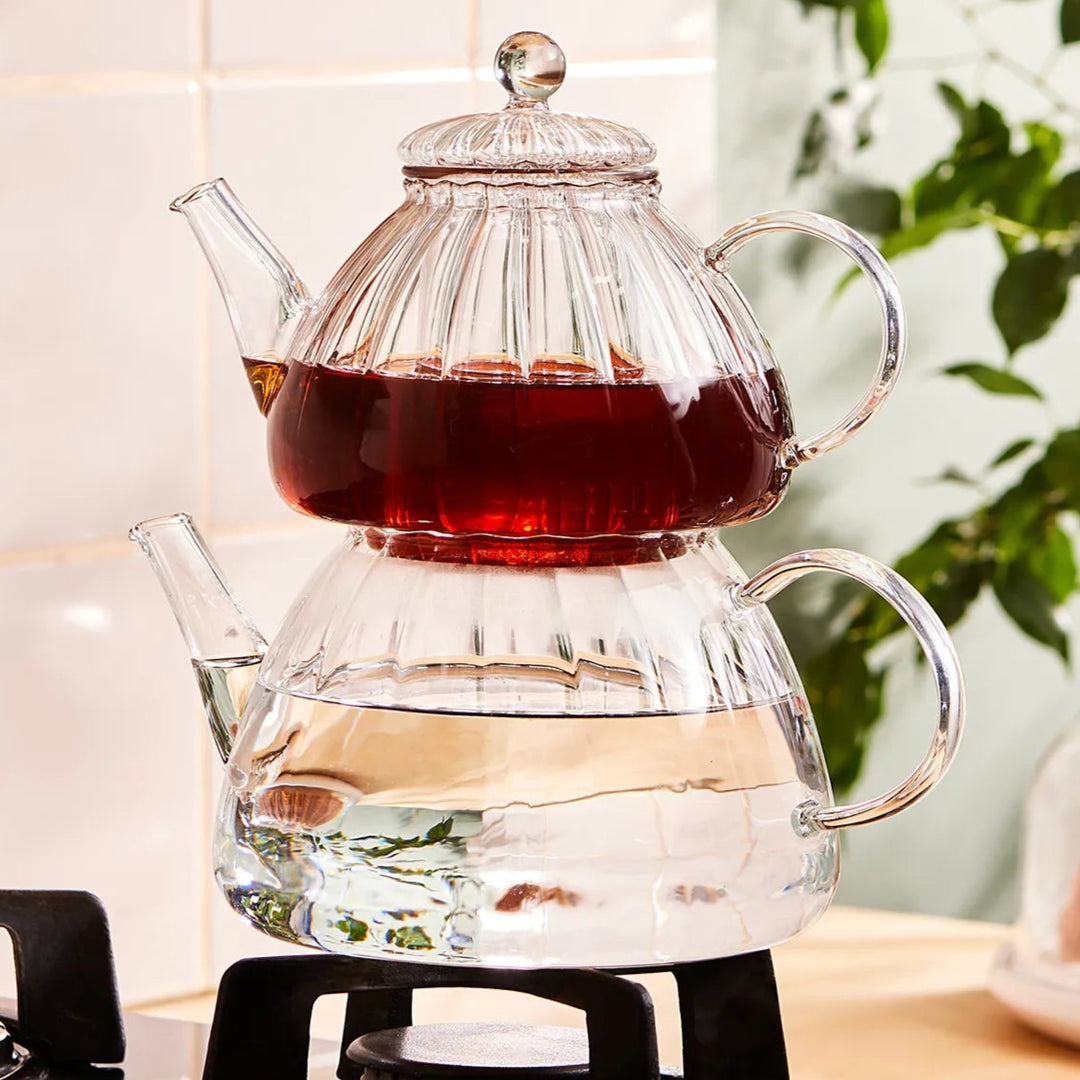 Karaca Lori Tekandesæt i Borosilikat Glas