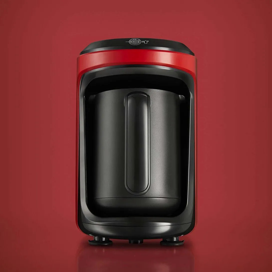 Karaca Hatır Hüp Aroma Türk Kaffemaskine – Cherry Red (5 Kopper)