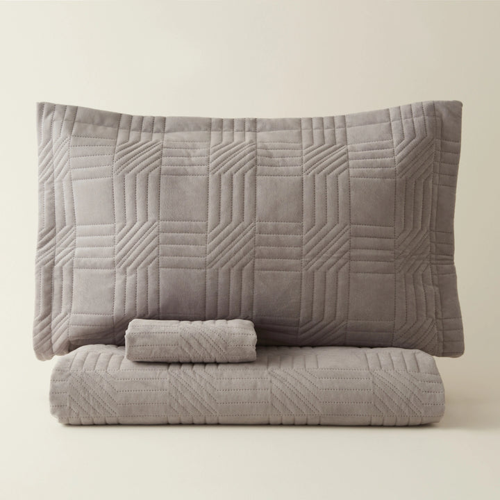 Karaca Home Sally dobbeltseng-overkast sæt – Grå