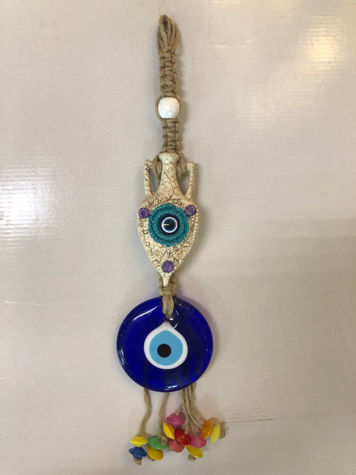 Onde Øje Amulet 7x38 cm