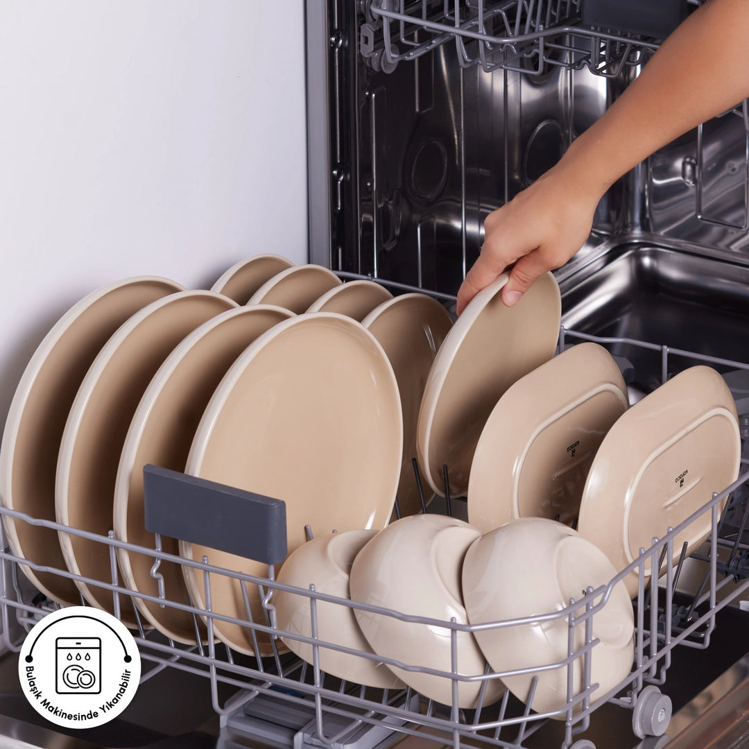 Karaca Earth Collection Terra – 36 dele Middagsservice til 8 personer, Beige