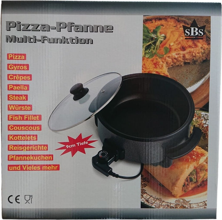 SBS Elektrisk Pizzapande 42x9 cm
