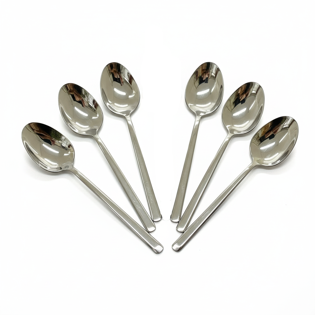 Akkaya Plain Spiseskesæt 6 stk.