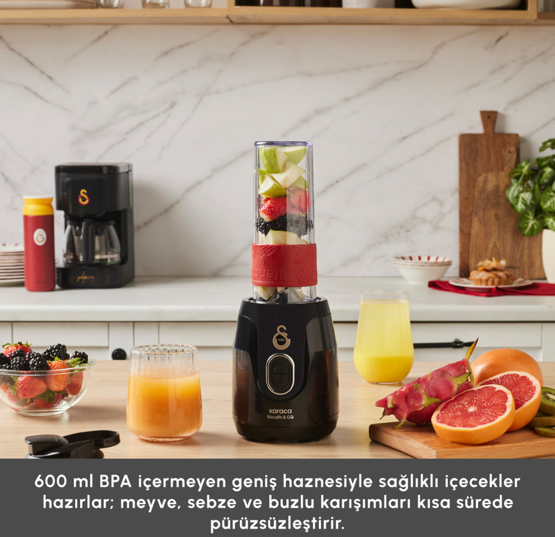 Karaca x Galatasaray BlendFit Go Personal Smoothie-Blender - Sort