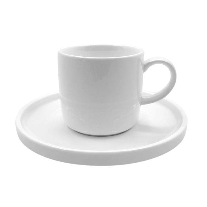 Porcelæn Kaffekopper Sæt 6 Pers. 12 dele - Almina - Løven Home