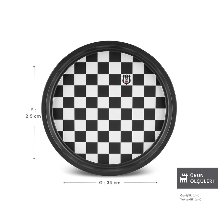 Karaca x Beşiktaş - Metalbakke 34 cm
