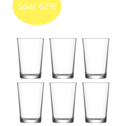 Drikkeglassæt 6 stk. 205 ml. - LAV Lara