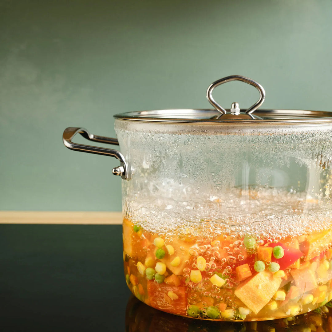 Karaca Amore Dyb Glasgryde (Borosilikat)  – 20 cm - 4,5 Liter