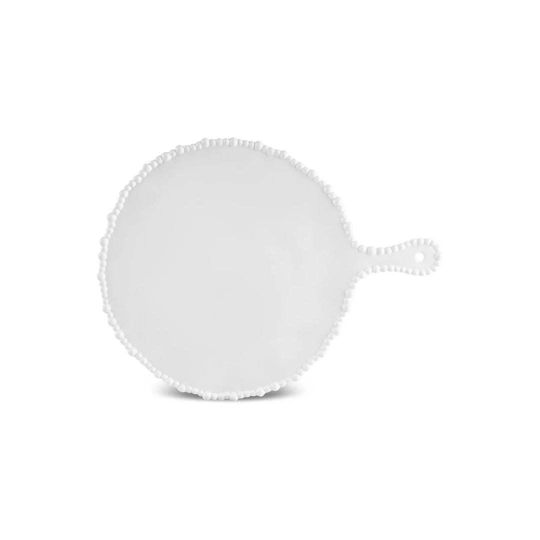 Karaca Perla Melamin Ostefad – 42 cm - Hvid - Rund
