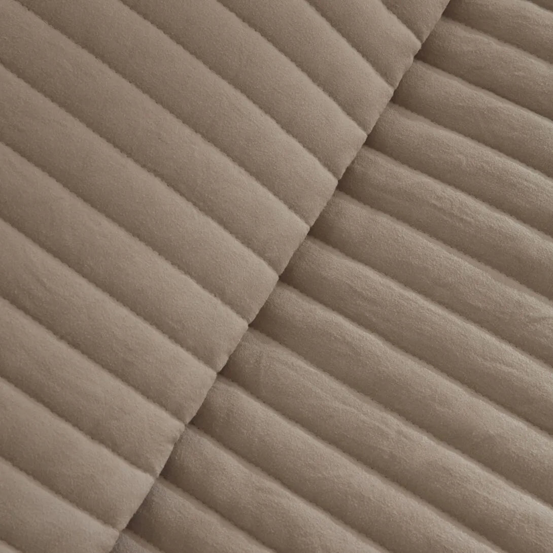 Karaca Home Elie – Dobbeltseng Sengetæppe 230x240 cm - Beige