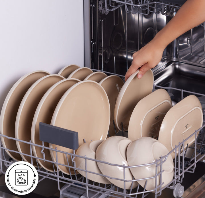 Karaca Earth Collection Terra – 36 dele Middagsservice til 8 personer, Beige