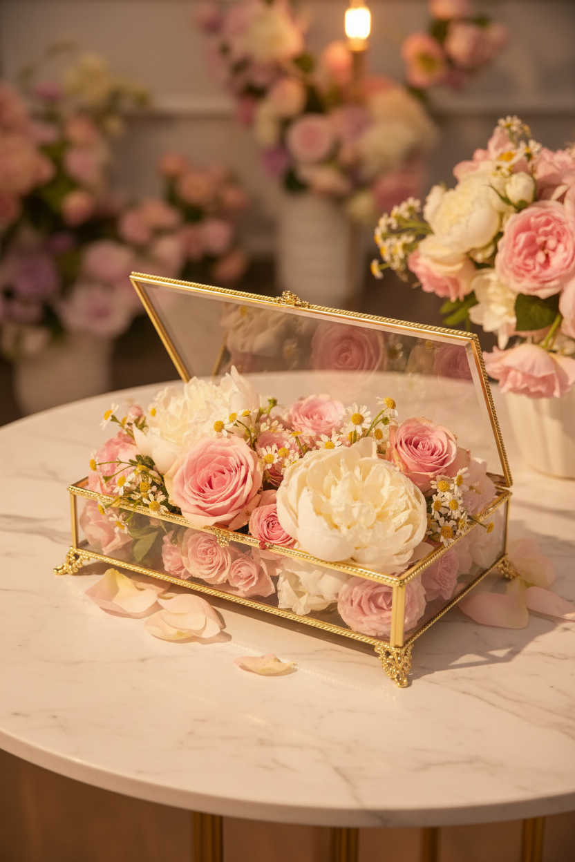 Almina elegant- smykke guldbakke 25 x 35 cm