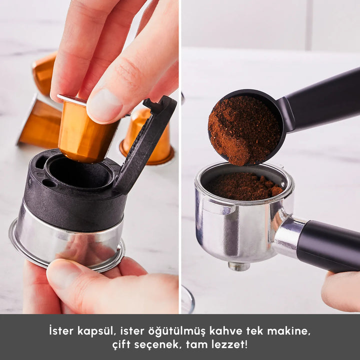 Karaca Espresso Maskine Art Digital Inox