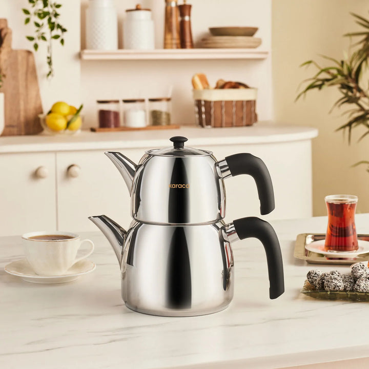 Karaca New Galya Induktionsbund Midi Tekandesæt - 3,2 Liter