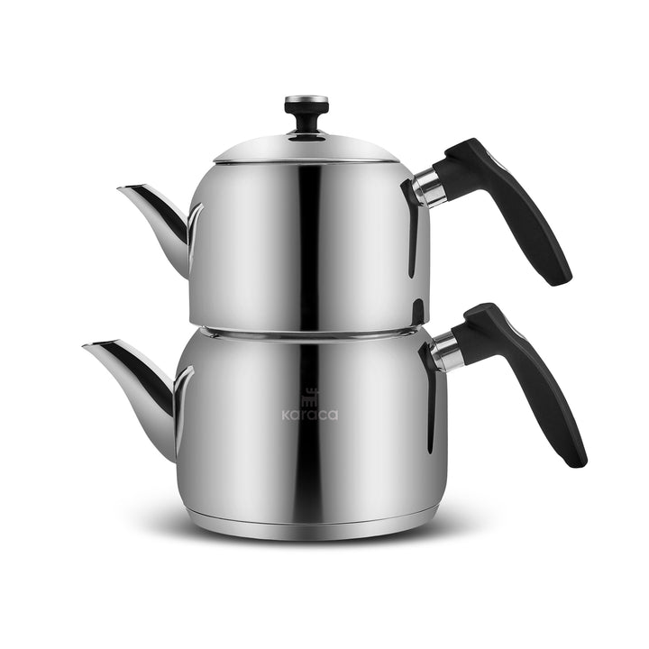 Karaca Asiye Midi Tekande-sæt med Induktionsbund – Sort