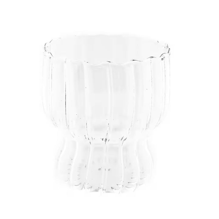 Bølget Drikkeglassæt 2 stk. 300 ml. - Almina Magnolia