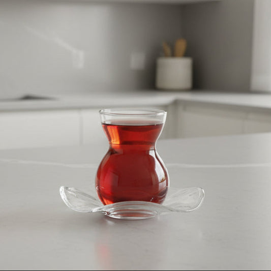 Pasabahce Dantel Teglassæt 12 Dele - 6 Personer - 145 ml