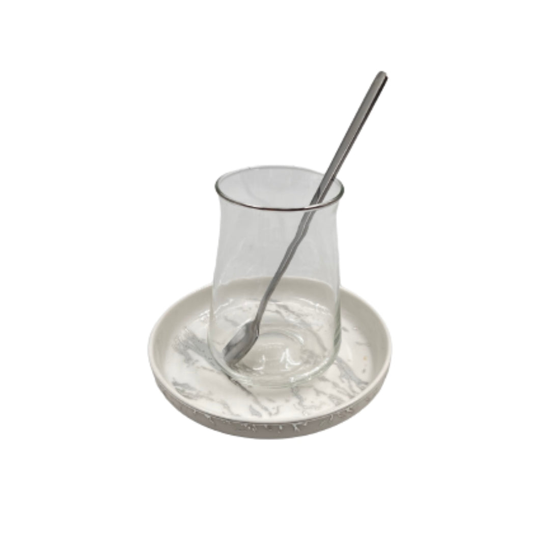 Sølv Bricard Teglassæt - Løven Home