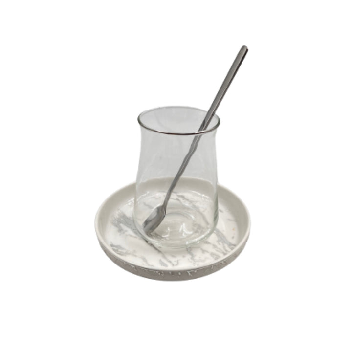 Sølv Bricard Teglassæt - Løven Home