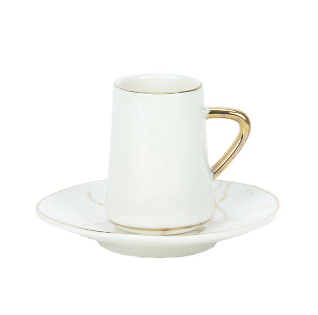 Bricard kaffe- og underkopper - Løven Home