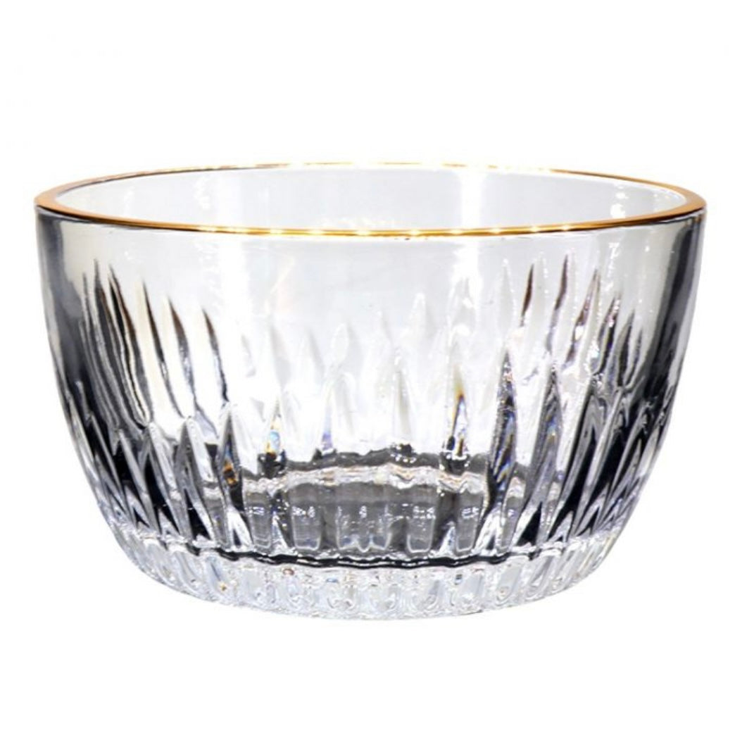 Bricard Armilla Gold Glas Snackskåle Sæt 6 stk.