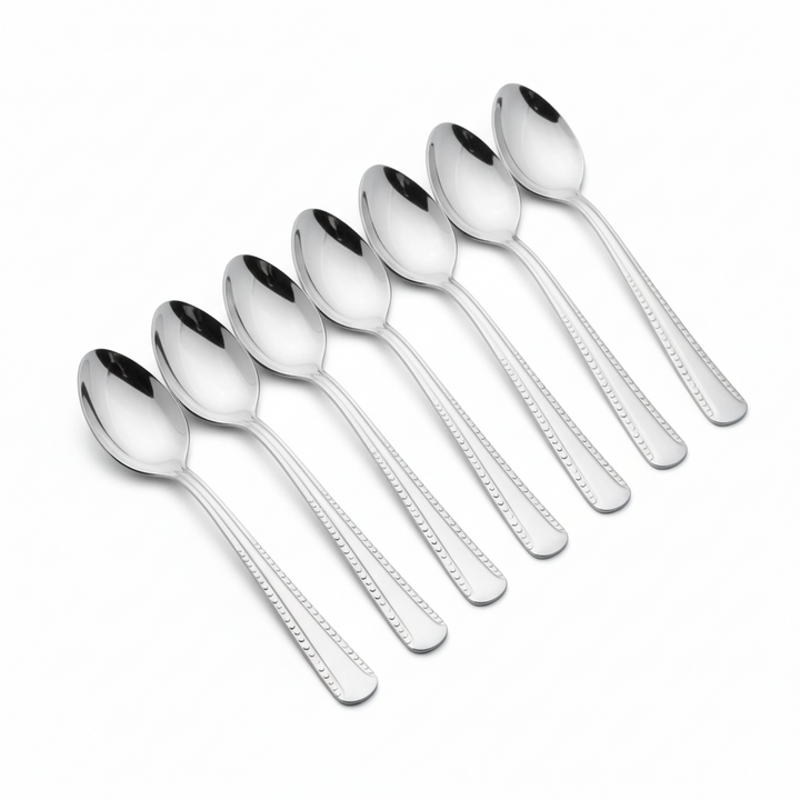 Mini Teskesæt 6 stk. | Rustfrit Stål | Blank