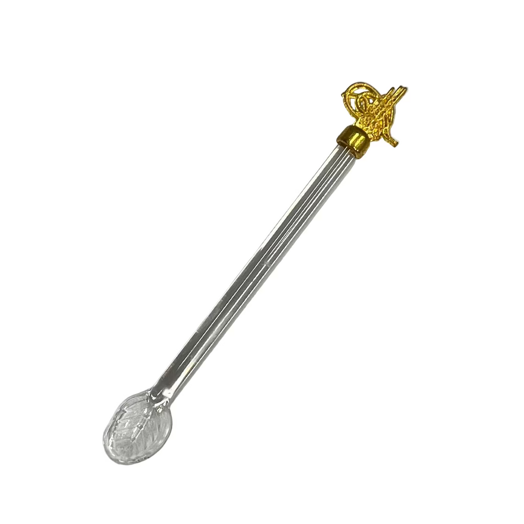 Dalgic 718/2A Tesæt i Guld | 18 dele | Glas/Metal