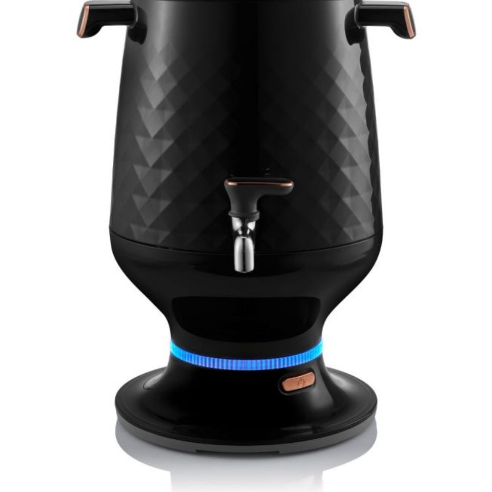 Arzum Ehlikeyif Tyrkisk Temaskine (Semaver) 4,7 liter - Sort