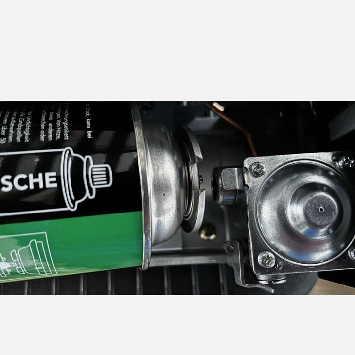 Michelino Dobbelt Gaskomfur M/Bærekuffert