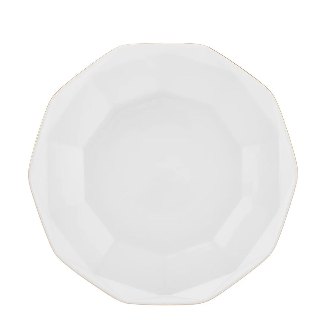 KARACA STREAMLINE ELMAS 57-delt Middagssæt | 12 personer | Hvid/Guld