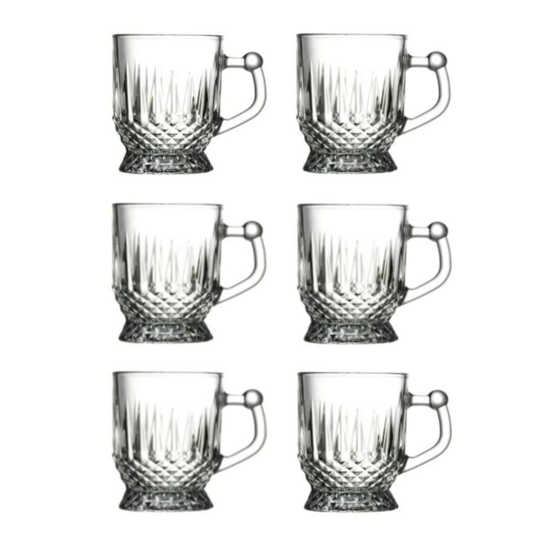 Tekrussæt i Glas 6 stk. 170 ml. - Pasabahce Istanbul