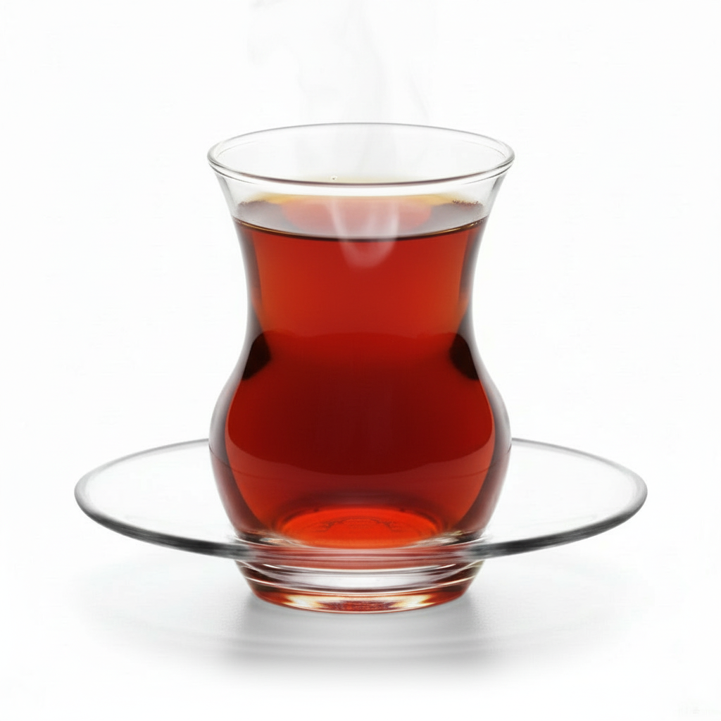 LAV Ayda Teglassæt – 12 dele (6 teglas + 6 underkopper) – 135 ml