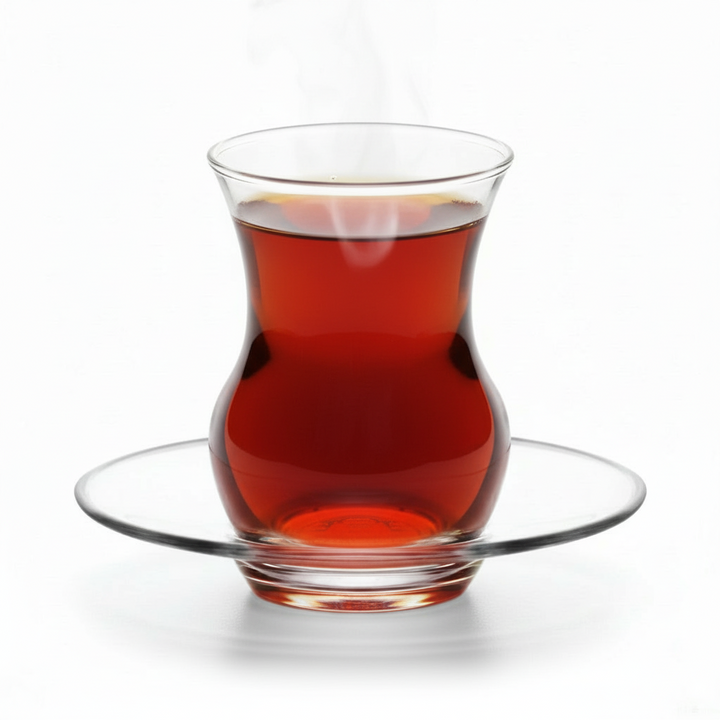 LAV Ayda Teglassæt – 12 dele (6 teglas + 6 underkopper) – 135 ml