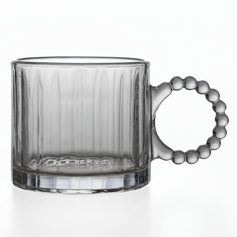 Almina Yujing Boble Glaskrussæt 6 stk. 330 ml. - Grå