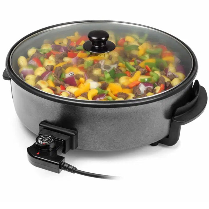 Schäfer Multifunktionel Elektrisk Pizzapande 42x9 cm