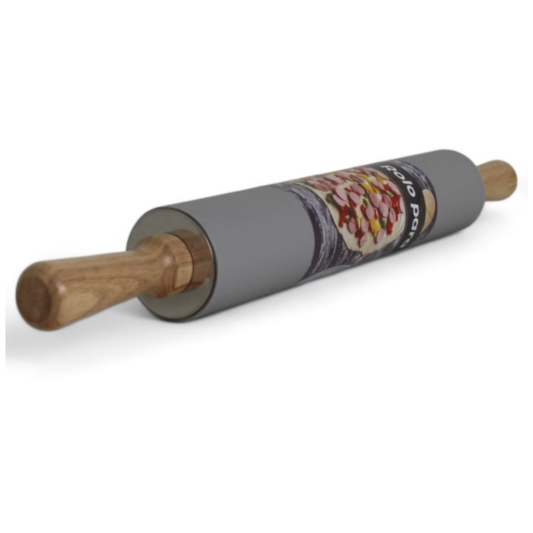 Silikone Kagerulle m/Træhåndtag 30 cm - Kaya Home