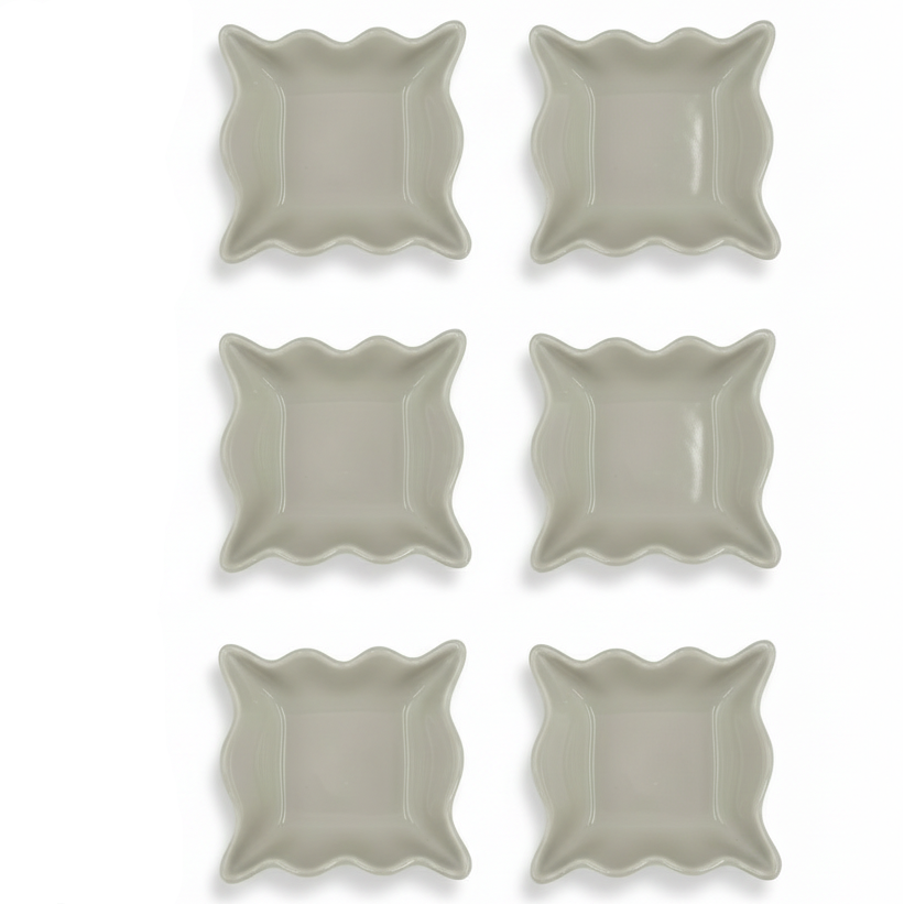 Weissberg Home Tapas Skåle med Skeer – 12 dele i porcelæn