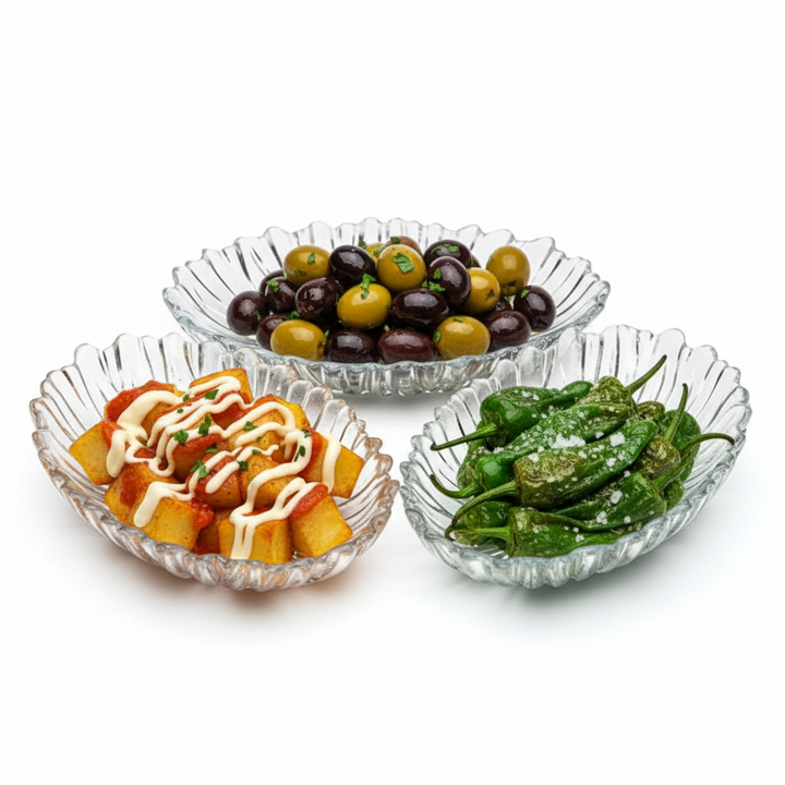 Pasabahce Aurora Tapassæt 3 stk. 15 cm