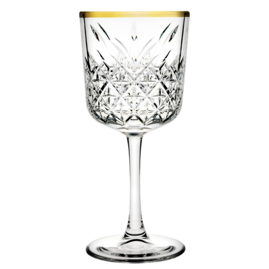 Cocktail Glassæt m/Guldkant 4 stk. 330 ml. - Pasabahce Golden Touch