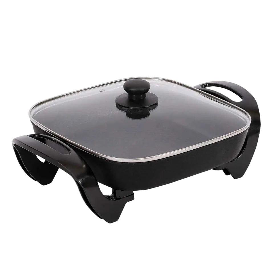 Schäfer Elektrisk Multipande Kvadratisk 30x30x6 cm - 1500W - Sort