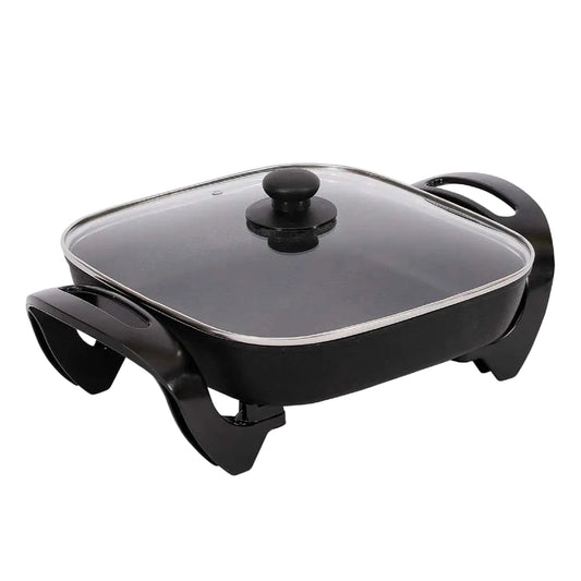 Schäfer Elektrisk Multipande Kvadratisk 30x30x6 cm - 1500W - Sort